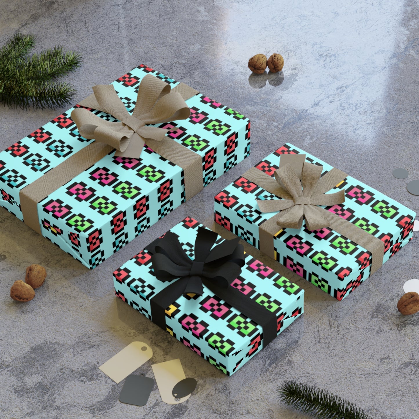 Gift Wrapping Paper Rolls, 1pc