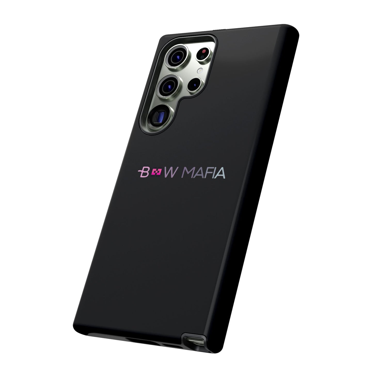 Bow Mafia Stylish Phone Case - Tough Cases with 'Bow Mafia' Design, Unique Gift for Bow Enthusiasts, Holiday Essential, Trendy Tech Gear